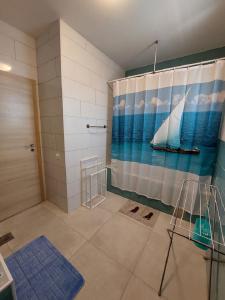 Koupelna v ubytování Apartmani NIKA