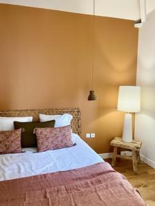 Ein Bett oder Betten in einem Zimmer der Unterkunft Villa Louisa