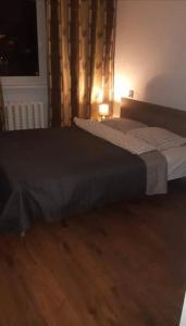 Postel nebo postele na pokoji v ubytování Mõisavahe 30 two big beds 1 single bed