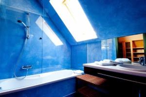 Koupelna v ubytování Hotel Garni Winzerhof Hödl