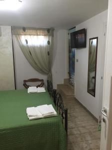 Postel nebo postele na pokoji v ubytování Baccaversa camere