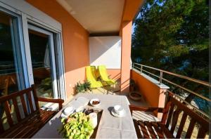 Balkón alebo terasa v ubytovaní Apartment with sea view + 21 fotografií