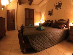 Voodi või voodid majutusasutuse Ad Hoc B&B toas