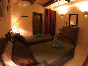 Voodi või voodid majutusasutuse Ad Hoc B&B toas