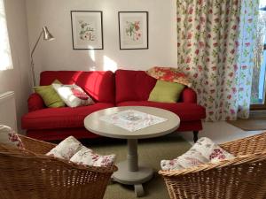 A seating area at Lunkaberg Bed & Breakfast
