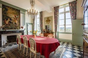 Posezení v ubytování Manoir de la Voute maison d'hôtes