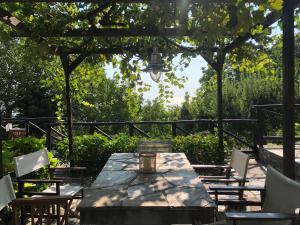 A garden outside Villa Katia with Sea view, Pourion, Zagora