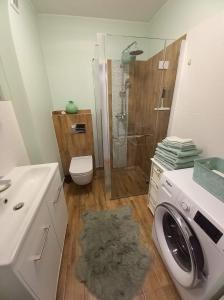 Ванна кімната в Apartament Jantar Park