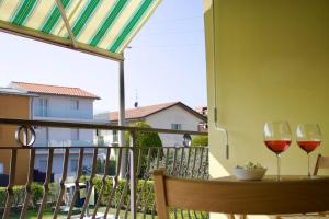 A balcony or terrace at Appartamento Katia