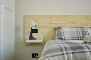 A bed or beds in a room at Appartamento Katia