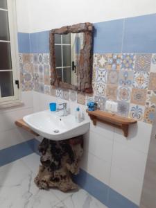 Kúpeľňa v ubytovaní casa vacanza crystal