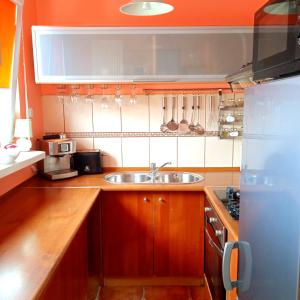 Η κουζίνα ή μικρή κουζίνα στο 3 Rybacka