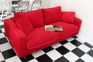 A seating area at Dolce Loft
