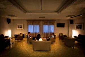 Posezení v ubytování Hotel Beri