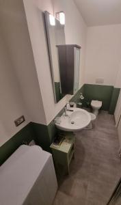 A bathroom at Artist apartment centro storico