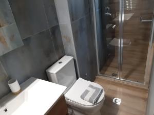 Koupelna v ubytování Lichovo