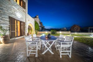 A patio or other outdoor area at FOS residence - ΦΩΣ ,luxury villa