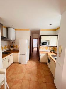 Kuchyň nebo kuchyňský kout v ubytování Apartamento Vega Conil