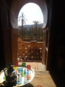 Nápoje v ubytování Kasbah Maktob Tamnougalt