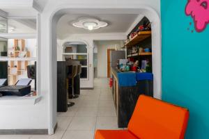 Predel za sedenje v nastanitvi Sundaze Homestay