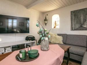 TV a/nebo společenská místnost v ubytování Holiday home Løkken CLXVI