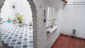 Kamar mandi di Casa La Palma Habitación Cielo