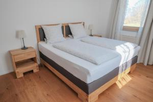 Postel nebo postele na pokoji v ubytování Attwengerhof