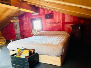 Postel nebo postele na pokoji v ubytování XIO HOME