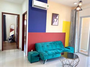 אזור ישיבה ב-Cookies Homestay Vung Tau Gold Sea (Căn Hộ Biển)