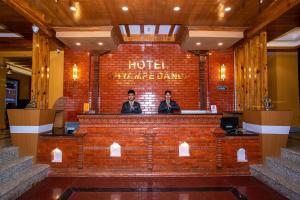 Hall o reception di Hotel Ghyampe Dada
