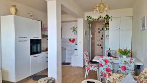 Kuchyňa alebo kuchynka v ubytovaní Apartment Lada