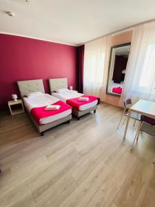 Posteľ alebo postele v izbe v ubytovaní Hostel Freedom
