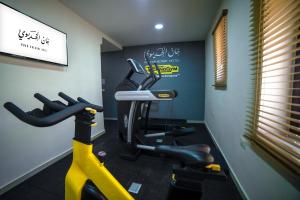 Fitness centrum a/nebo fitness zařízení v ubytování Khan Khediwe Hotel