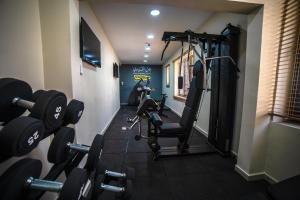 Fitness center at/o fitness facilities sa Khan Khediwe Hotel