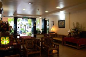 Posezení v ubytování Hotel Johan