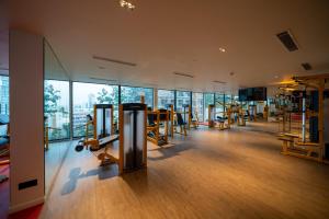 Fitness centrum a/nebo fitness zařízení v ubytování Granbell Hotel Colombo