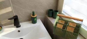 Koupelna v ubytování Apartament Botanika