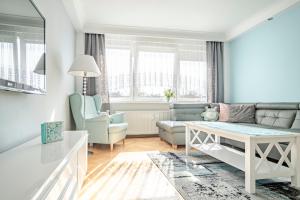 Načrt razporeditve prostorov v nastanitvi Apartament Słoneczny