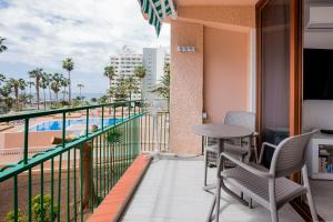Balkón alebo terasa v ubytovaní Las Americas Acapulco Costa Adeje