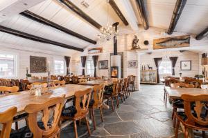 Restaurace v ubytování Namsentunet