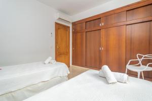 Postel nebo postele na pokoji v ubytování Violeta de Mar