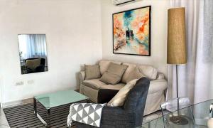 Posezení v ubytování NOVIGRAD BOUTIQUE APARTMENT