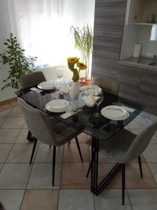 Posezení v ubytování Studio apartman KIKA