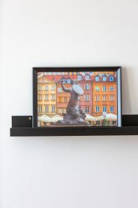 Телевизор и/или развлекательный центр в Family Apartment Saska Kępa by Renters