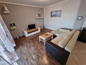TV a/nebo společenská místnost v ubytování Apartments Vukic