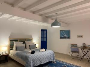 Кровать или кровати в номере Brin de Cocagne