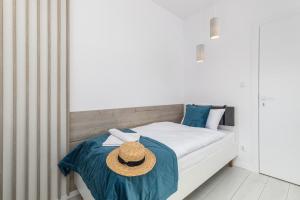 Posteľ alebo postele v izbe v ubytovaní Seaside Apartamenty - Olimpijska 2 Mielno - Sauna & Fitness & Parking - w cenie pobytu