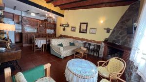 Posezení v ubytování LA PARRA - Casa Rural en el Valle del Jerte