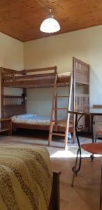 I Vigneti Bed & Breakfast emeletes ágyai egy szobában