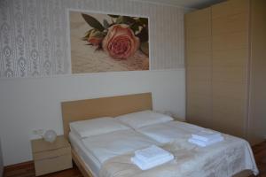 Cama o camas de una habitación en Grüne Henne - Sleep & Drive